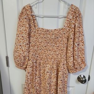 Midi yellow sundress